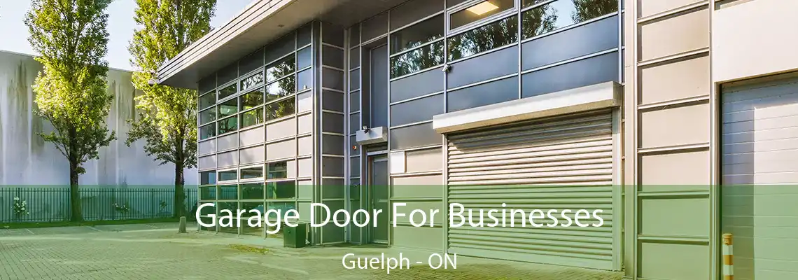 Garage Door For Businesses Guelph - ON