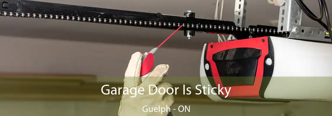 Garage Door Is Sticky Guelph - ON