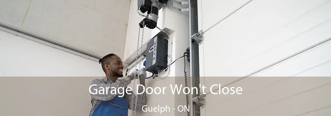 Garage Door Won't Close Guelph - ON