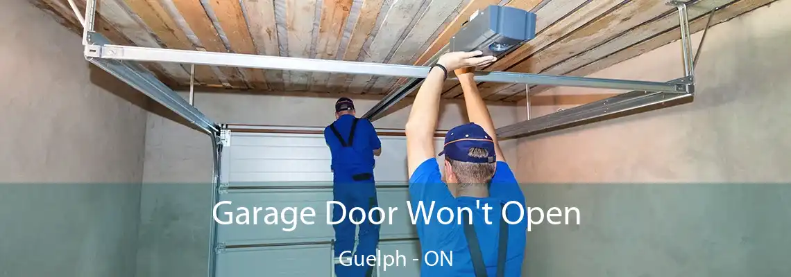 Garage Door Won't Open Guelph - ON