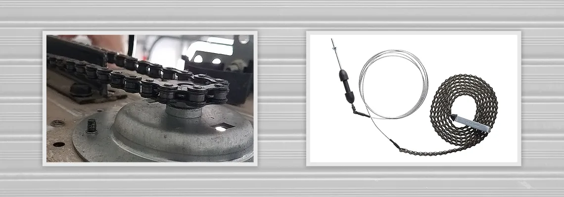 Noisy Garage Door Chain Repair in Guelph, Ontario