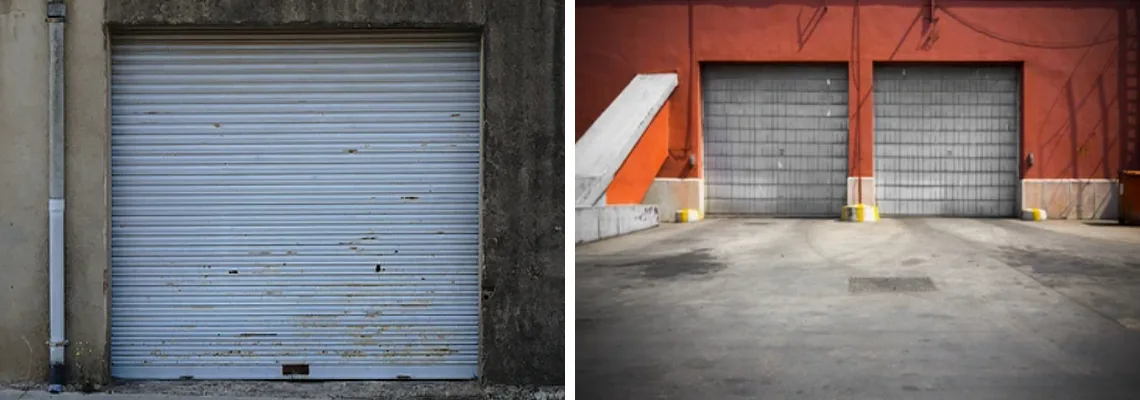 Rusty Iron Garage Doors Replacement in Guelph, ON
