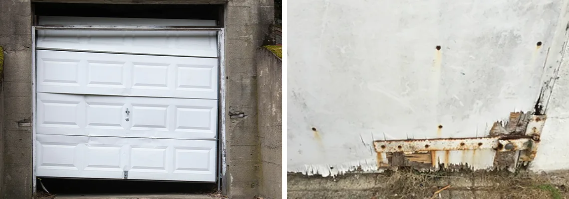 Rotten Commercial Garage Door Repair in Guelph, ON