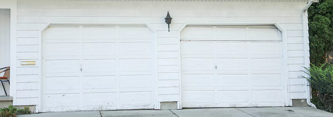 Roller Garage Door Dropped Down Replacement in Guelph, ON