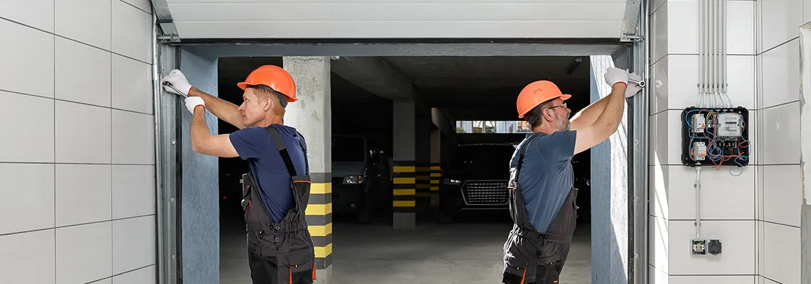 Wooden Garage Door Frame Repair in Guelph, Ontario