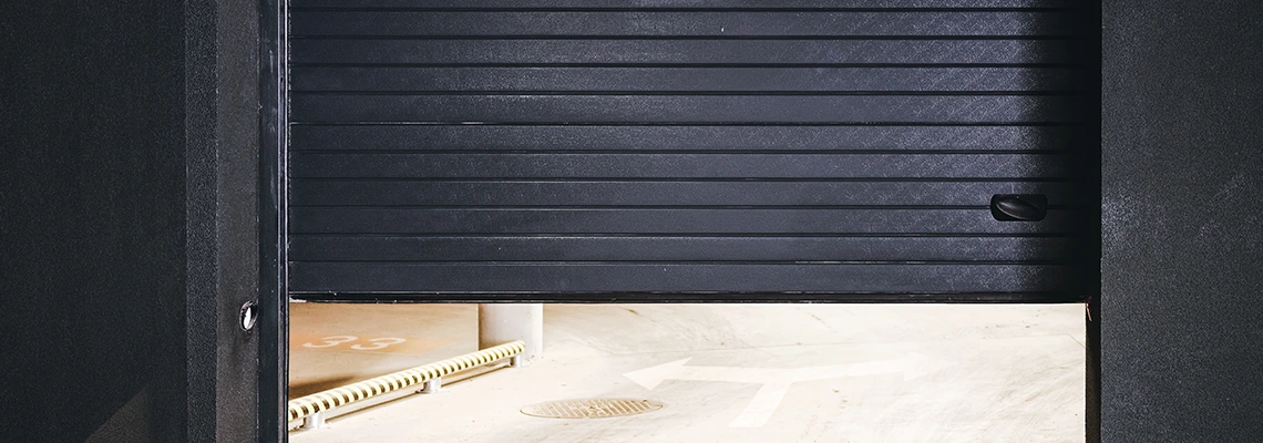 Residential Black Garage Door Installation in Guelph, ON