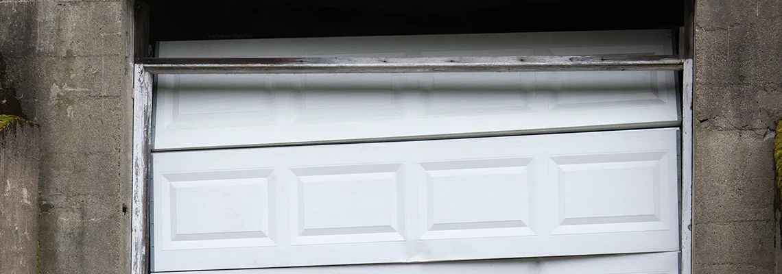 Fallen Commercial Garage Door Repair in Guelph, Ontario